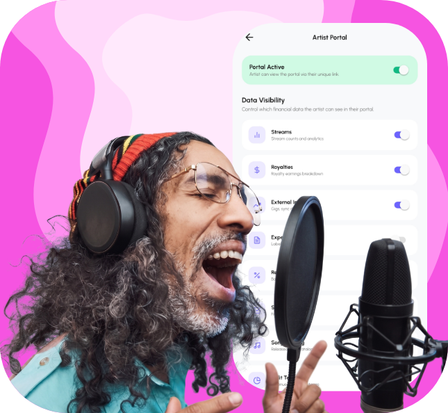Customizable Artist Portal